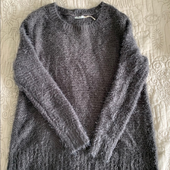 UO Kimchi Blue Cupcake Sweater Grey - Picture 3 of 4